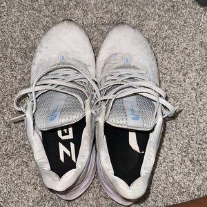 Nike Zoom Vomero 14. White with Light Blue logos